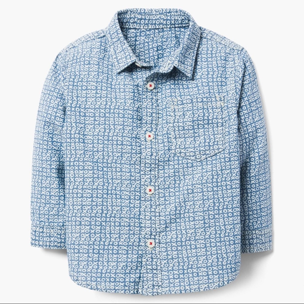 Gymboree Boys Button Down Shirt Size 2T
